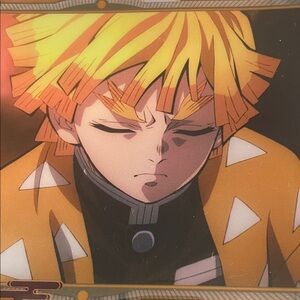 Striking Demon Slayer Charm: Zenitsu Agatsuma Anime Rare Multi Functional Case